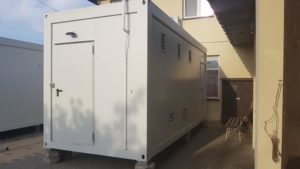 Gotowy kontener - generator gazów medycznych