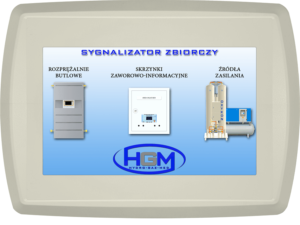 Centralny sygnalizator zbiorczy monitoring BMS