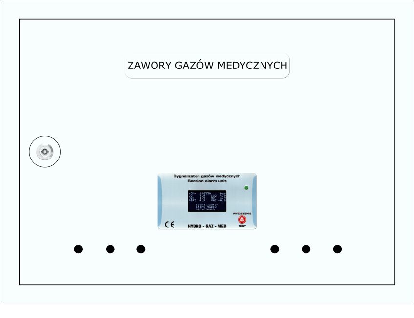 Skrzynka zaworowo-informacyjna SZI Hydro Gaz Med