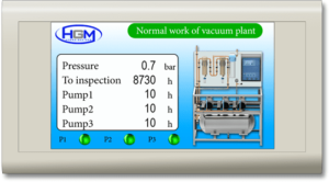 Vacum Alarm unit