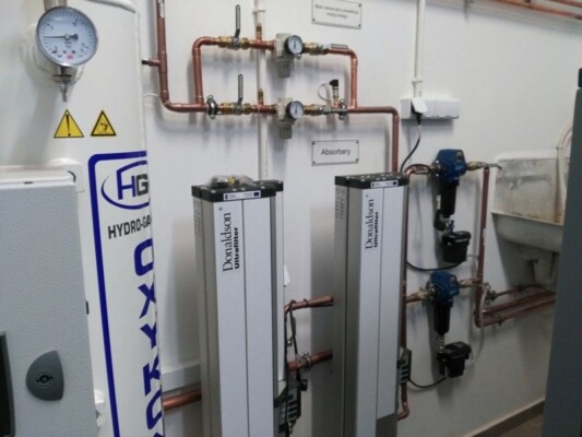 system filtracji powietrza medycznego