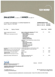 Certyfikat EC 2/2 Certyfikat EC 2/2