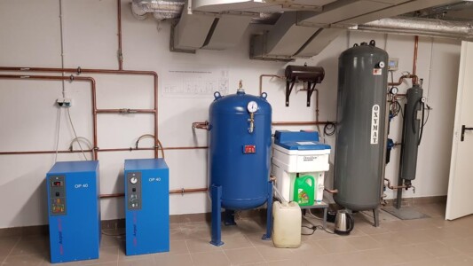 air conditioning system for oxygen concentrators Powietrze dla koncentratorów