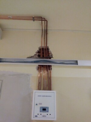 skrzynka SZI Skrzynka zaworów gazów medycznych SZI - natynkowa