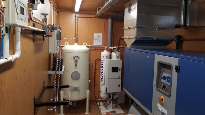 Kontener gazów medycznych - OXYKON-DUO 40 l/min Kontener gazów medycznych - OXYKON-DUO 40 l/min